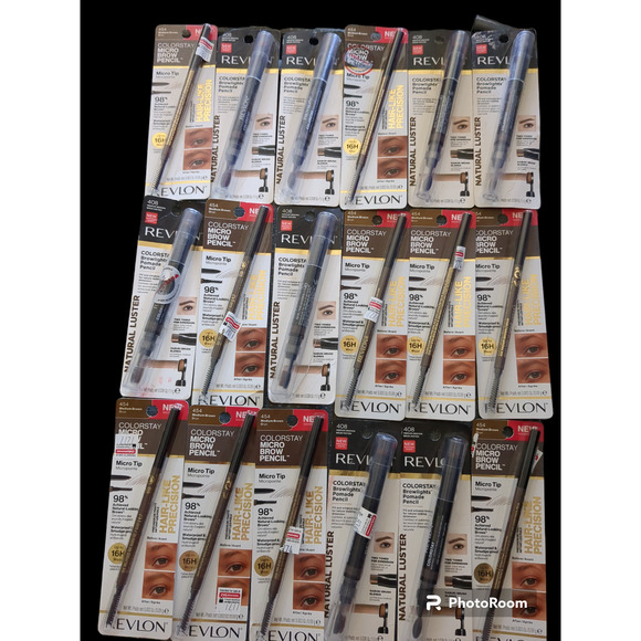 18 Revlon medium brown colorstay brow pencil pomade pencil #242